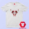 Nike Air Jordan Chicago Bulls Sneaker Horns T shirt