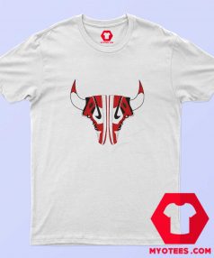 Nike Air Jordan Chicago Bulls Sneaker Horns T shirt