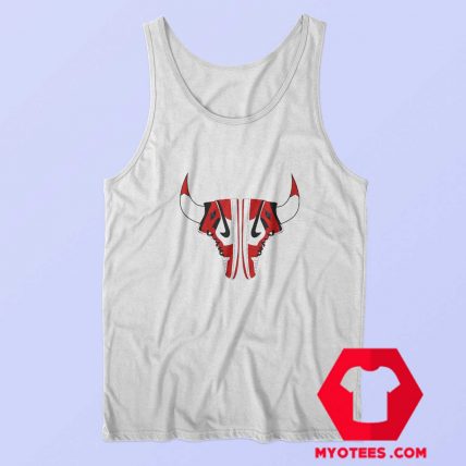 Nike Air Jordan Chicago Bulls Sneaker Horns Tank Top