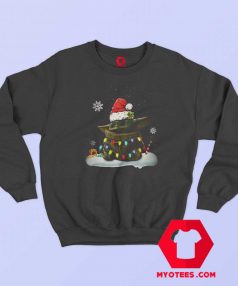 Official Santa Baby Yoda Christmas Light Sweatshirt