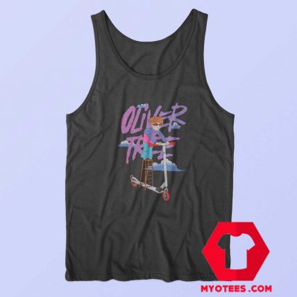 Oliver Tree Cartoon Scooter Unisex Tank Top