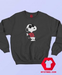 Peanuts Joe Cool Snoopy Peanuts Graphic Sweatshirt