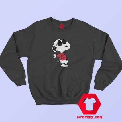 Peanuts Joe Cool Snoopy Peanuts Graphic Sweatshirt