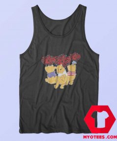 Pooh Firework American Flag Independence Tank Top