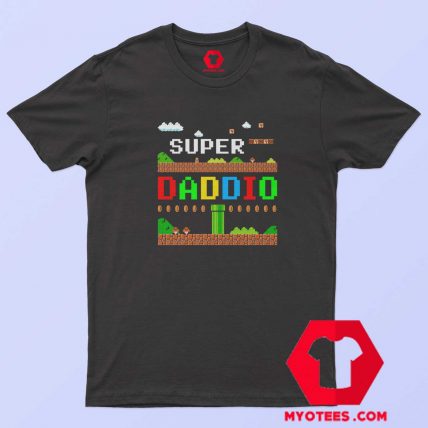 Super Daddio Funny Gaming Dad T Shirt