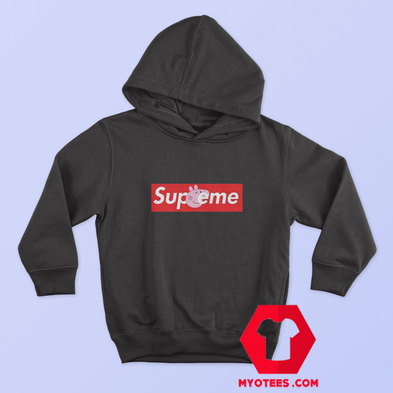 Peppa pig store supreme hoodie