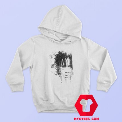 Trippie Redd Black White Sketch Unisex Hoodie