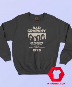 Vintage Bad Company in Concert 1976 Sweatshirt