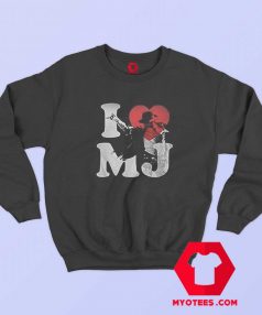 Vintage Michael Jackson I Love Mj Unisex Sweatshirt