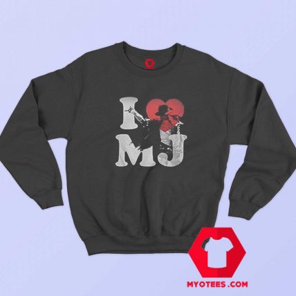 Vintage Michael Jackson I Love Mj Unisex Sweatshirt