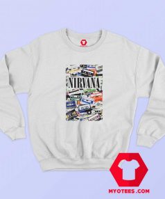 Vintage Nirvana Cassette Tape Unisex Sweatshirt