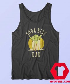 Vintage Star Wars Yoda Best Dad Unisex Tank Top