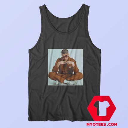 Bad Bunny On Tour Unisex Tank Top On Sale