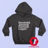 Big Time Rush Helvetica List Unisex Adult Hoodie