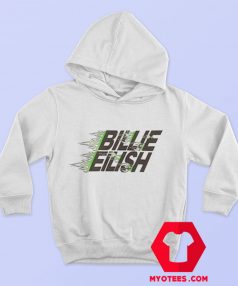 Billie Eilish X Uniqlo Green Flames Hoodie