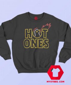 Chicken Wing Hot Ones Unisex Sweatshirt