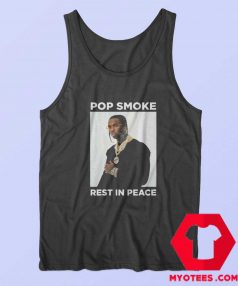 Cool Pic Pop Smoke Rest In Peace Unisex Tank Top