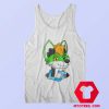 Funny Green Cartoon Unisex Tank Top On Sale