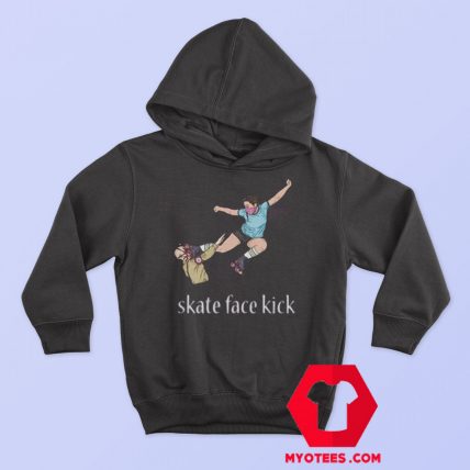 Funny Skate Face Kick Unisex Hoodie