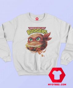 Funny Turtle Ninja Burger Unisex Sweatshirt