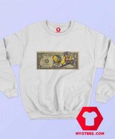 Homer Simpsons Duff One Dollar Unisex Sweatshirt