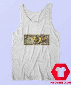 Homer Simpsons Duff One Dollar Unisex Tank Top