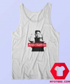 Kim Jong Un middle finger Amour Supreme Tank Top