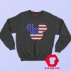 Mickey Mouse American Flag Unisex Sweatshirt