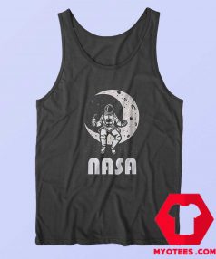 NASA Astronaut Moon Space Unisex Tank Top