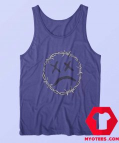 Purple Barbed Wire Lil Pump Unisex Tank Top