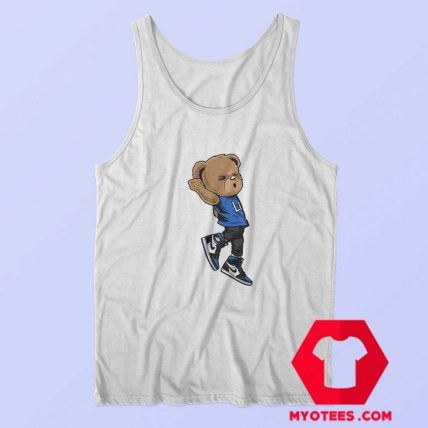 Shootin Dab Bear Graphic Unisex Tank Top