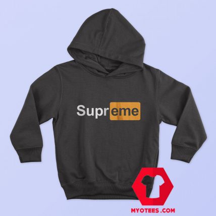 Supreme x Pornhub Parody Unisex Adult Hoodie