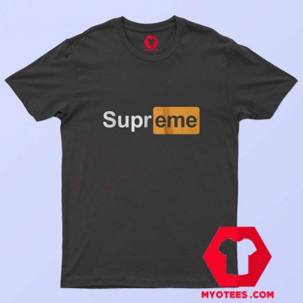 Supreme x Pornhub Parody Unisex Adult T Shirt