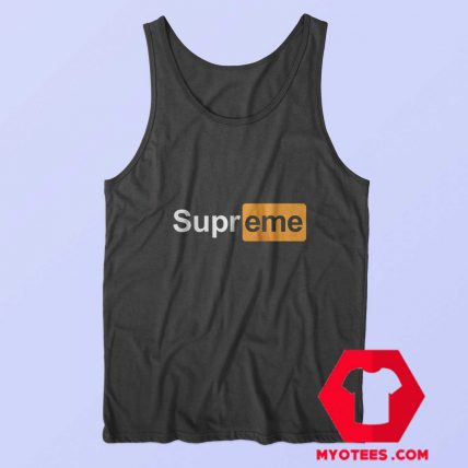 Supreme x Pornhub Parody Unisex Adult Tank Top