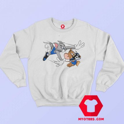 Tom Jerry Running Take Shoes Unisex Sweatshirt