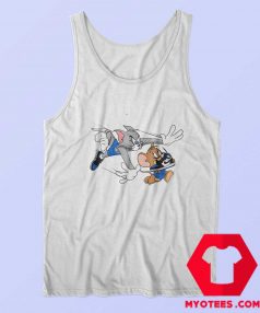 Tom Jerry Running Take Shoes Unisex Tank Top