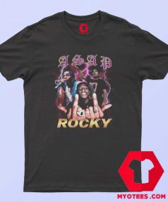 Vintage Homage Noir Asap Rocky Unisex T Shirt