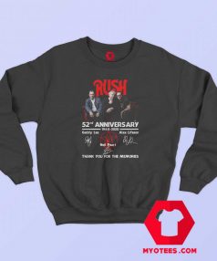 Vintage Rush 52nd Anniversary 1968 Sweatshirt