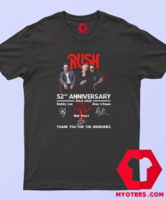 Vintage Rush 52nd Anniversary 1968 Unisex T Shirt