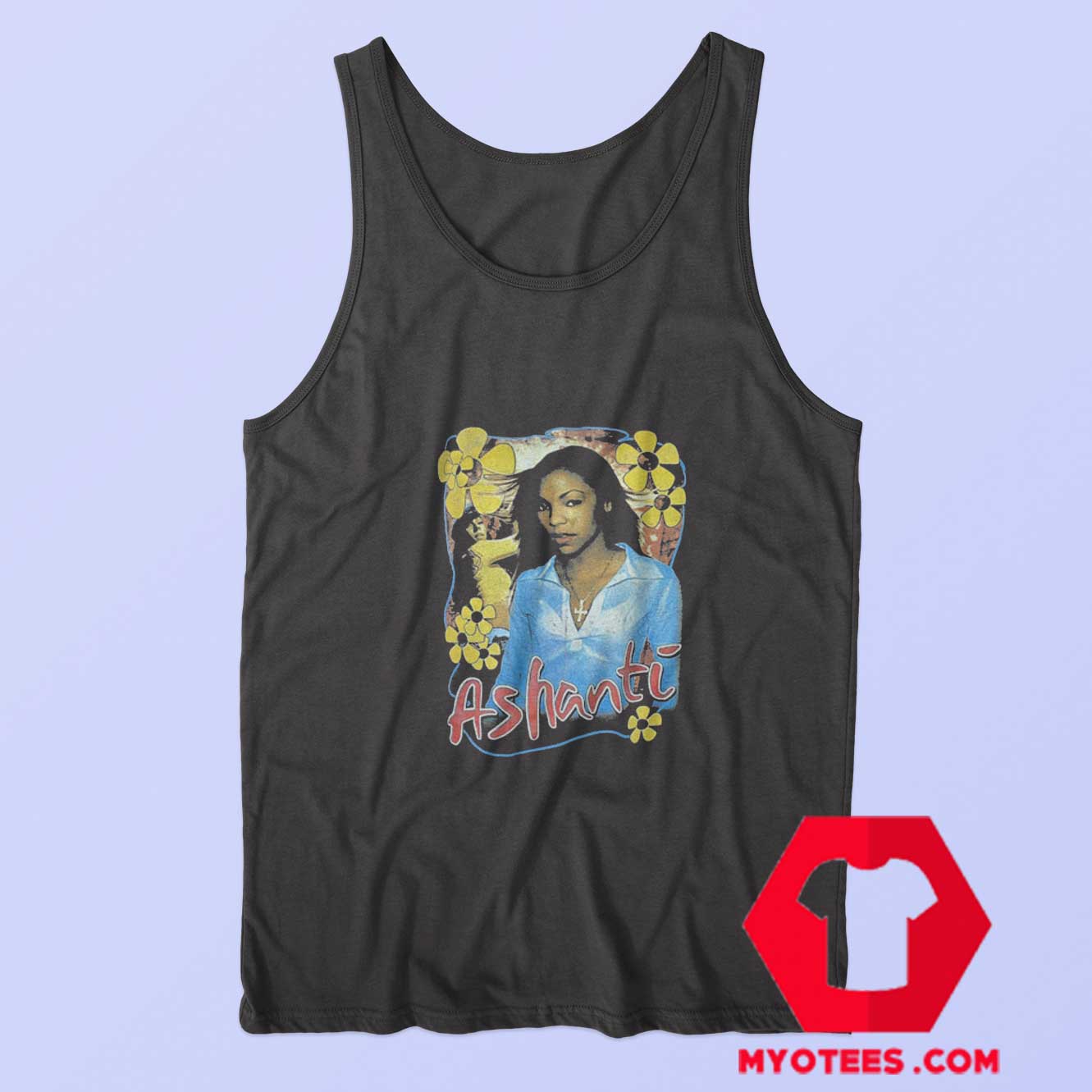 Vintage Style Ashanti Rap Unisex Tank Top On Sale | MYOTEES