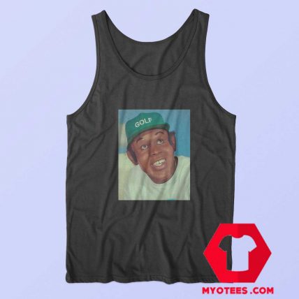 Vintage Tyler The Creator Golf Green Hat Tank Top