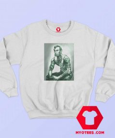 Abraham Lincoln Tattoo Muscular Art Sweatshirt