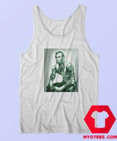 Abraham Lincoln Tattoo Muscular Art Tank Top