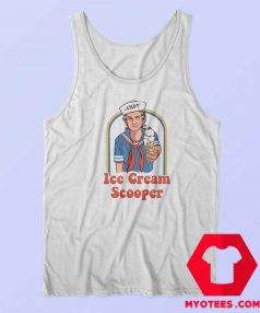 Ahoy Ice Cream Scooper Graphic Tank Top