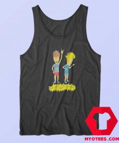 Cartoon Vintage Beavis and Butthead Tank Top