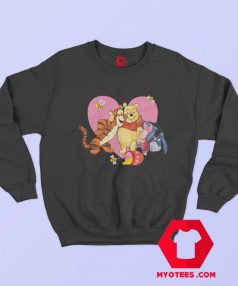 Cute Heart Love Tigger Piglet Eeyore Pooh Sweatshirt