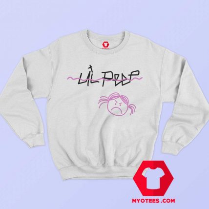 Cute Lil Peep Sad Face Unisex Sweatshirt