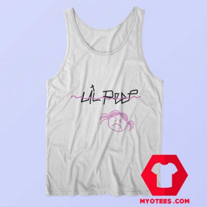 Cute Lil Peep Sad Face Unisex Tank Top