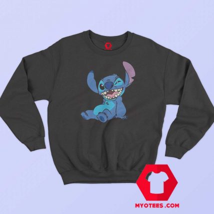 Cute Lilo and Stitch Winky Wink Sweatshirt