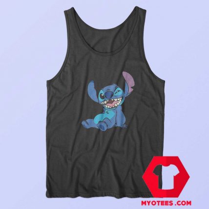 Cute Lilo and Stitch Winky Wink Tank Top